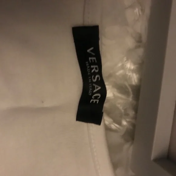 New Logo Cotton Graphic Tank VERSACE - Picture 2 of 3